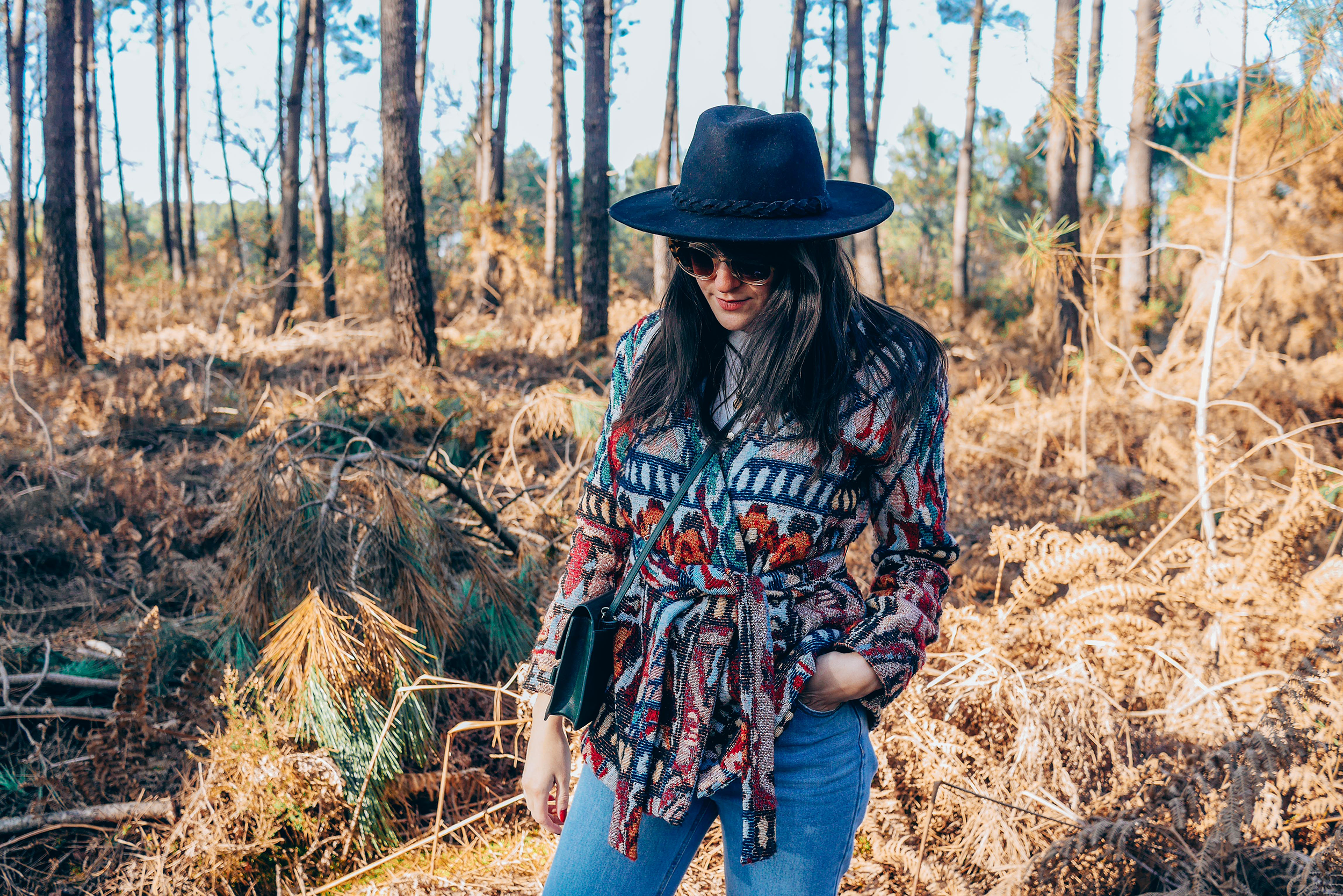 La veste en Jacquard coloré!