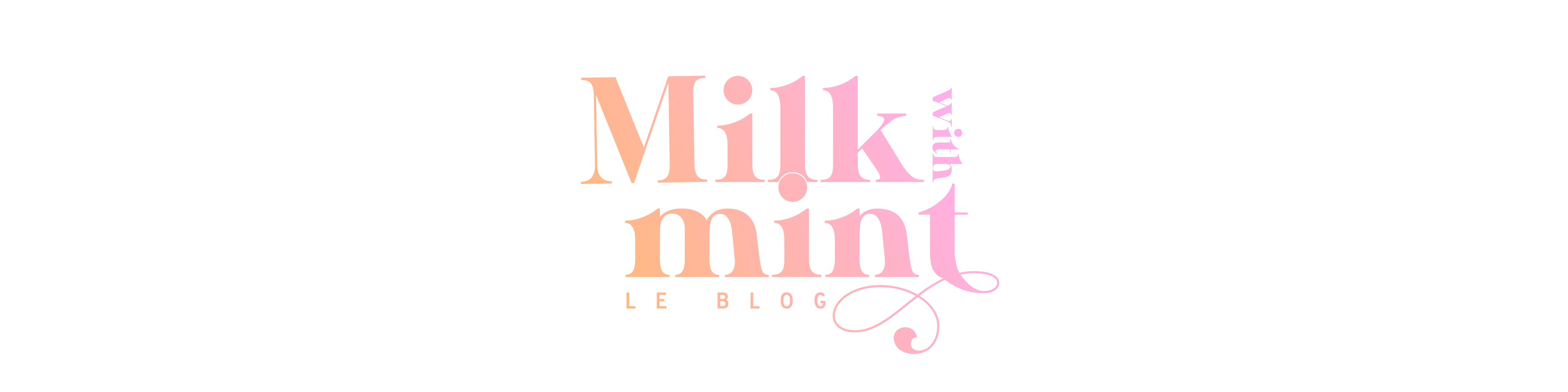 Milk with mint