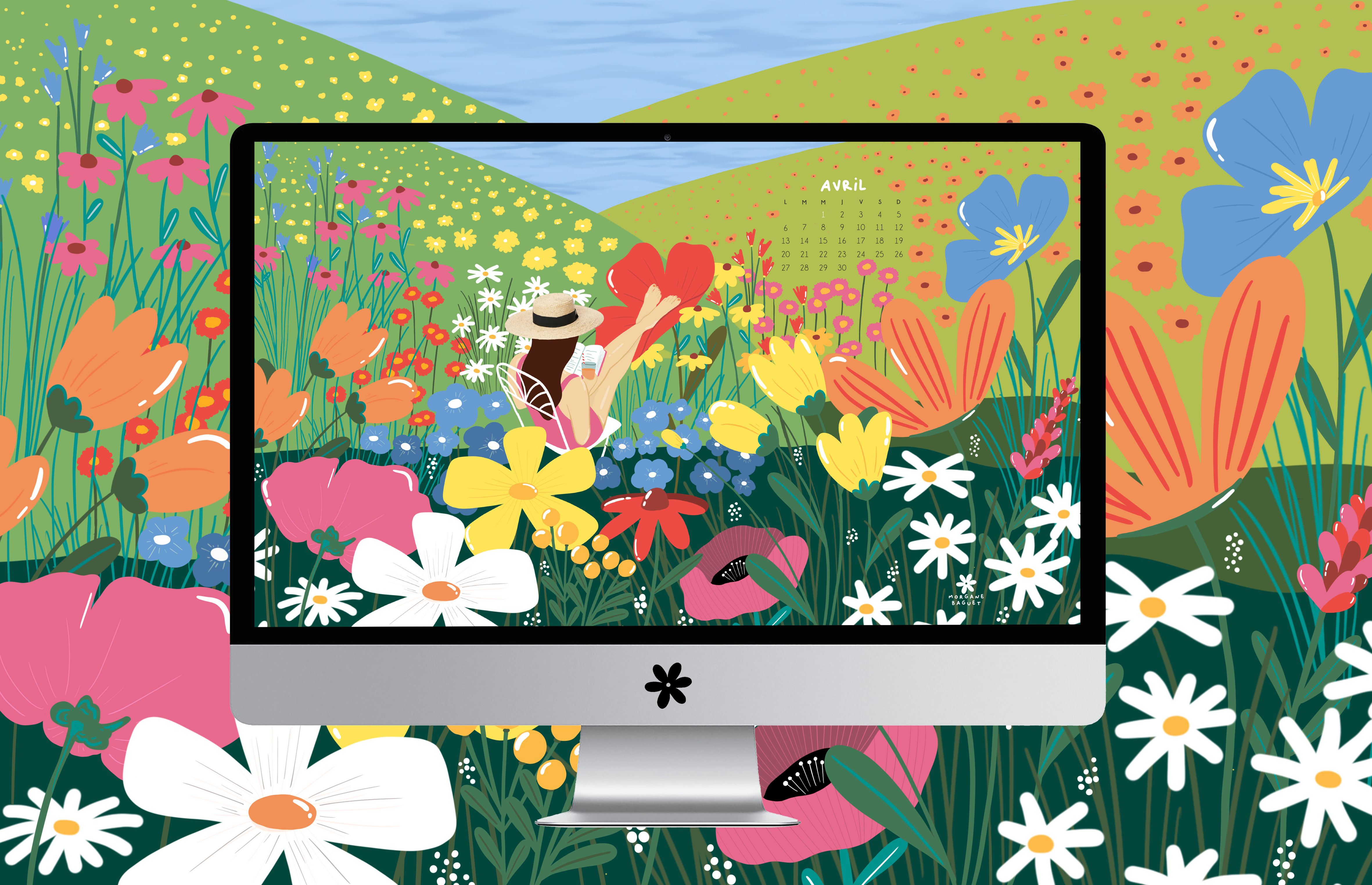 FONDS D&rsquo;ÉCRAN D&rsquo;AVRIL 26